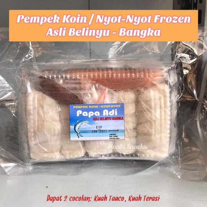 

PastikanTerjaminMutunya- Pempek Koin Nyot-Nyot Cap Papa Adi Asli Bangka Belinyu Belijong isi 30