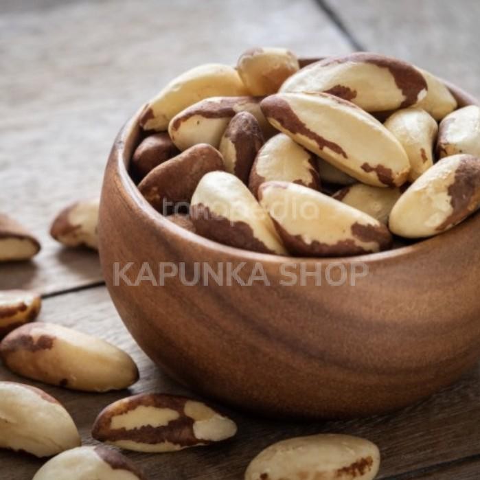 

PastikanTerjaminMutunya- Roasted Brazilian Nut 1kg /Kacang Brazil panggang 1kg