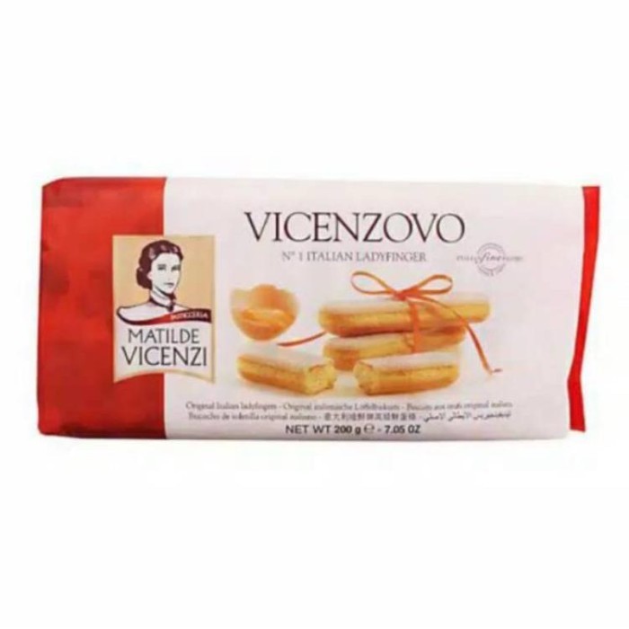 

PastikanTerjaminMutunya- Vincenzovo Lady Finger - Biscuit Tiramisu Matilde Vincenzi 200gram