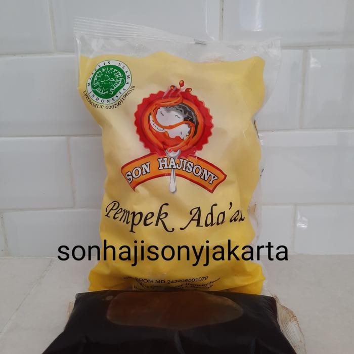 

PastikanTerjaminMutunya- pempek adaan super son haji sony 750 gr + cuko 250 ml