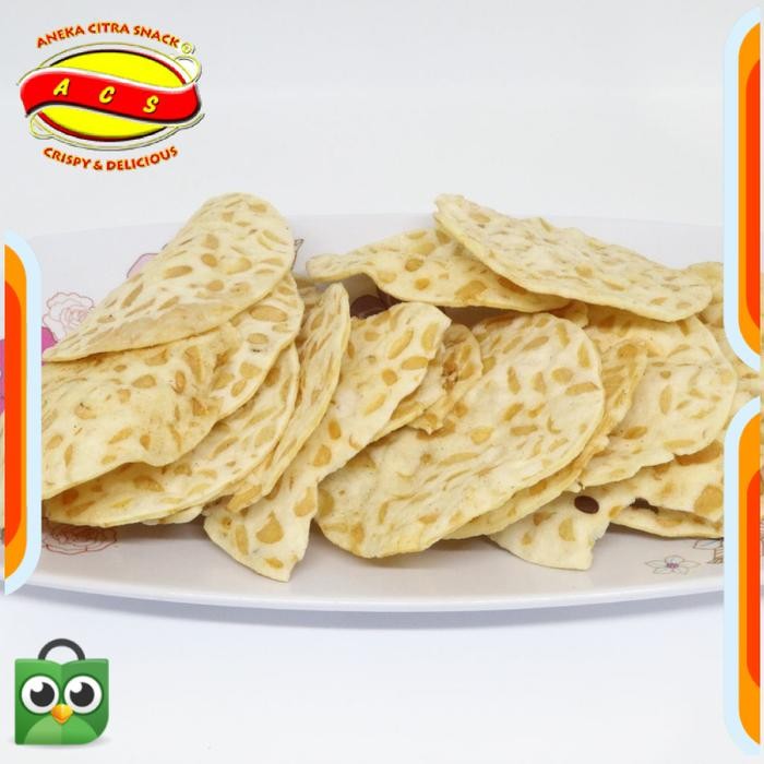 

PastikanTerjaminMutunya- Tempe Lebar Crispy by ACS - 100 gr