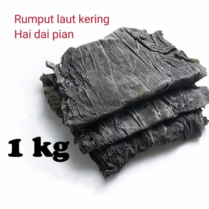 

PastikanTerjaminMutunya- Hai dai /MENTAH Daun Rumput laut SEAWEED kombu dashima
