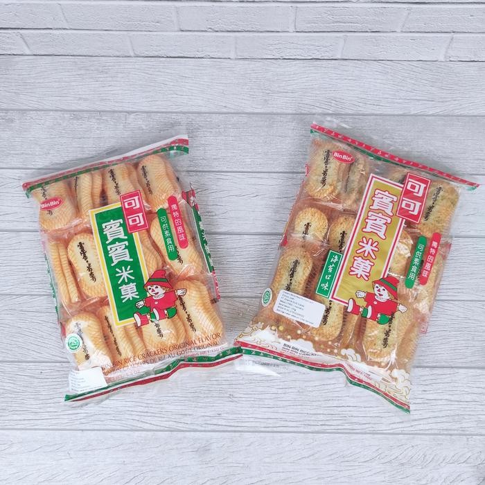 

PastikanTerjaminMutunya- Bin Bin Rice Crackers Binbin Biskuit Beras 150g Vegetarian Vegan