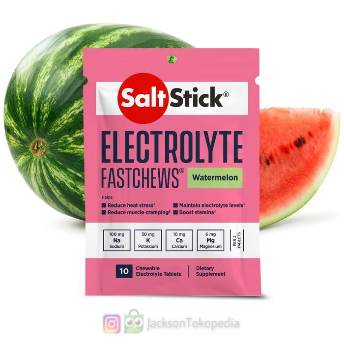 

PastikanTerjaminMutunya- SaltStick FastChew Semua Rasa 10pc Sachet / Salt Stick Electrolyte Fast Chews