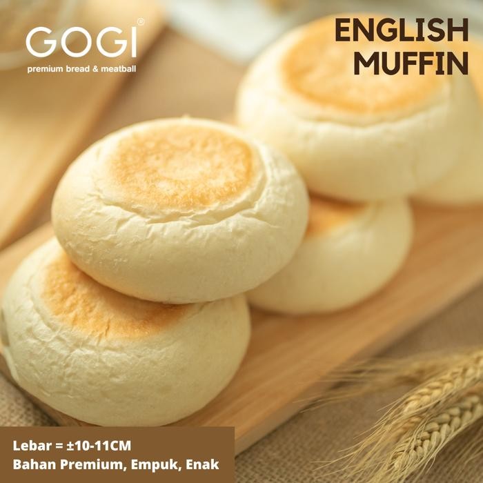 

PastikanTerjaminMutunya- English Muffin isi 5 Pcs Roti English Muffin Bread Bun English Muffin