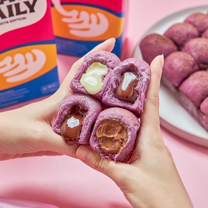 

PastikanTerjaminMutunya- (VEGAN) UBE Oat Buns with Triple Chocolate