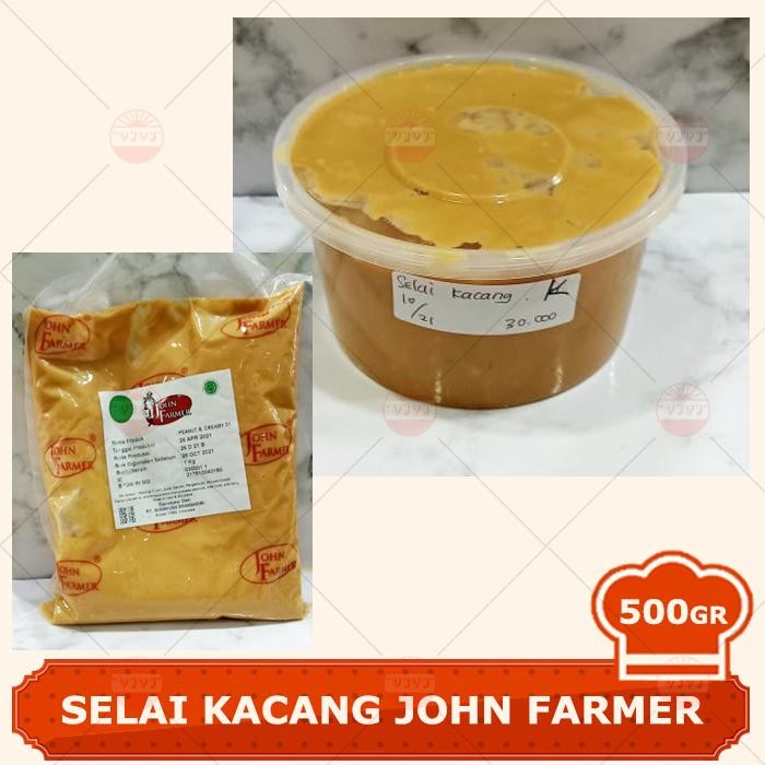 

PastikanTerjaminMutunya- SELAI KACANG JOHN FARMER PEANUT BUTTER 500GR REPACK