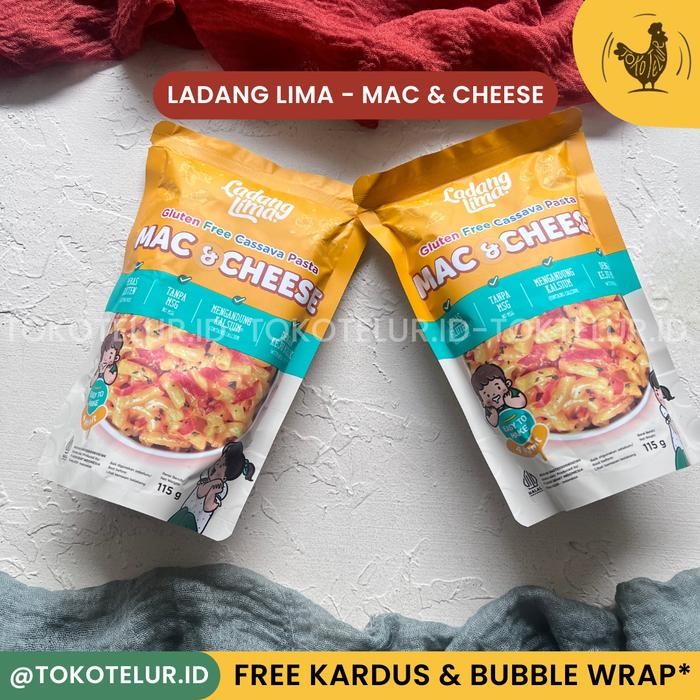 

SemuAReadyYaB0Zq- LADANG LIMA - Cassava Pasta Mac & Cheese (115Gram)