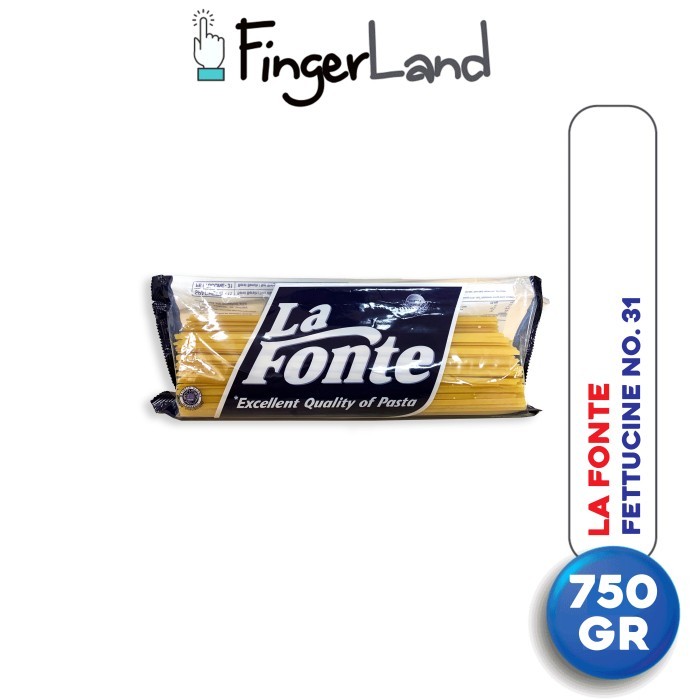 

SemuAReadyYaB0Zq- LA FONTE Pasta Fettucine no 31 750 gram Pasta Fettucini Instan