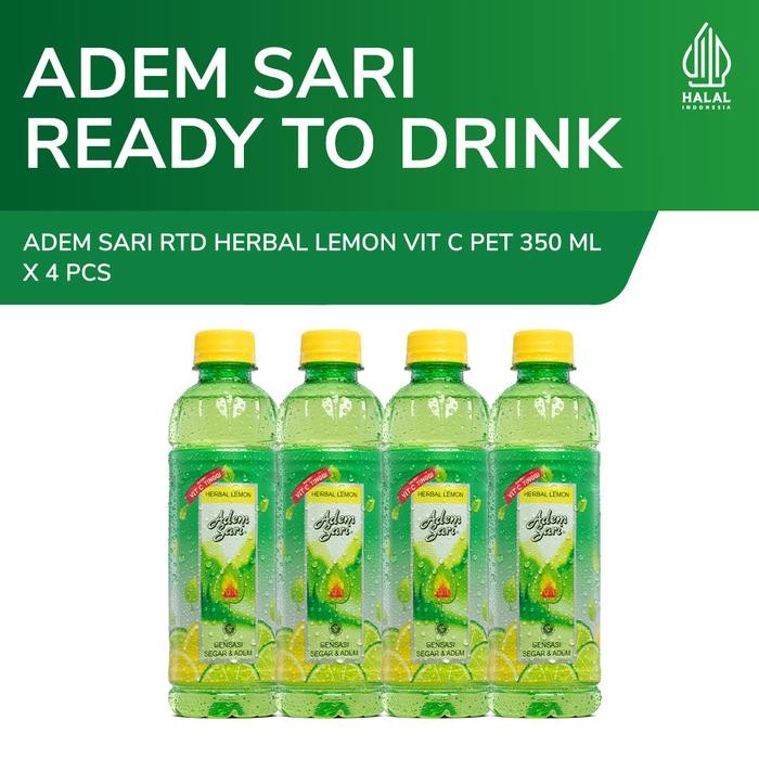 

BnyKpilihAnSkrG- Adem Sari Ching Ku Minuman Penyejuk Botol Herbal Lemon 4x350 Ml