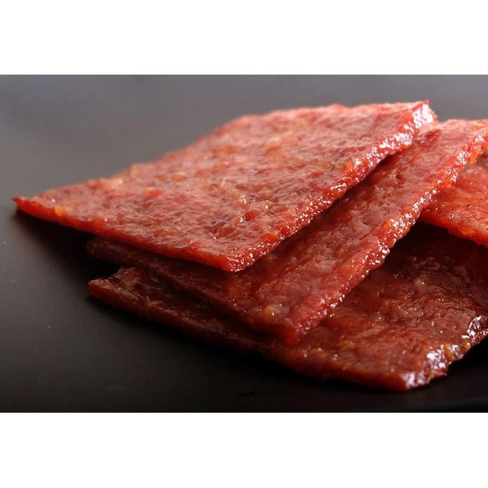 

BnyKBonusBelidiMari- DENDENG BABI BAKAR RASA PEDAS AROMA (300gram perpak)