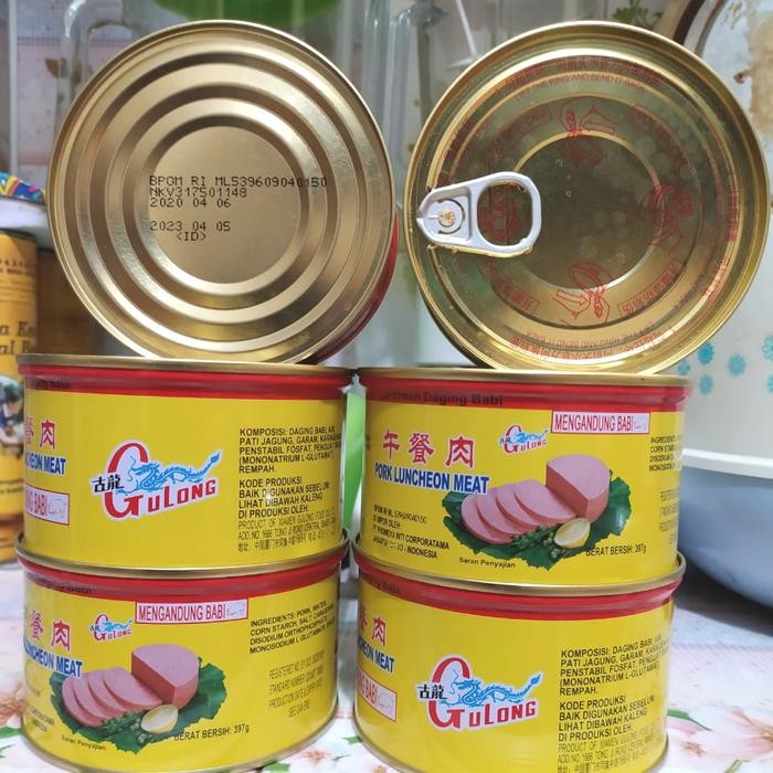 

BnyKBonusBelidiMari- Pork Luncheon Meat GULONG 397g / Daging Maling Kaleng GULONG 397g