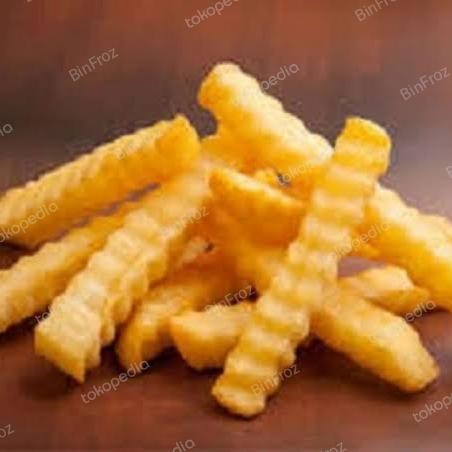 

BnyKBonusBelidiMari- KENTANG GORENG FROZENLAND CRINKLE CUT FROZEN FRENCH FRIES BEKU