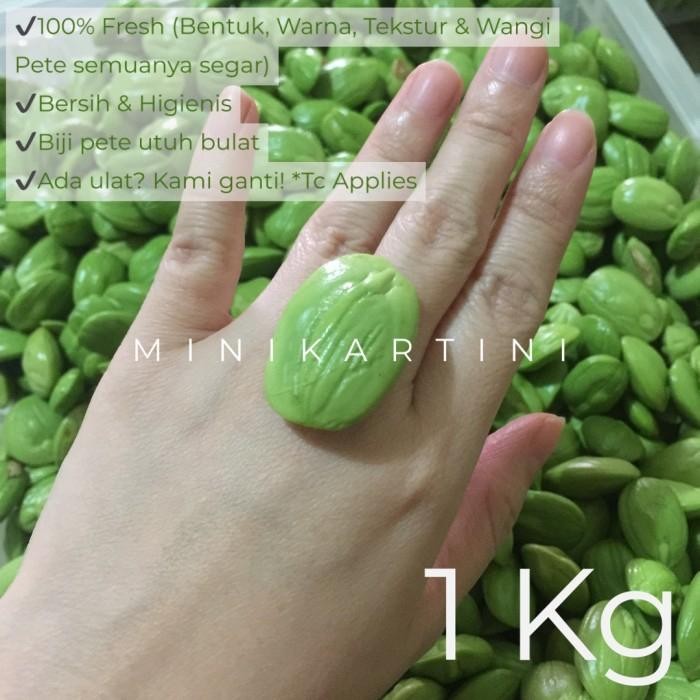 

BnyKBonusBelidiMari- Pete Kupas / Petai Kupas Segar Bersih Higienis Vacuum Sealed 1kg 1kilo