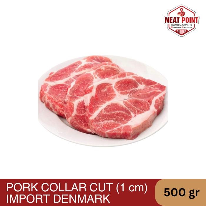 

BnyKBonusBelidiMari- Import Pork Collar Kapsim 1 cm (500 gram) NON HALAL