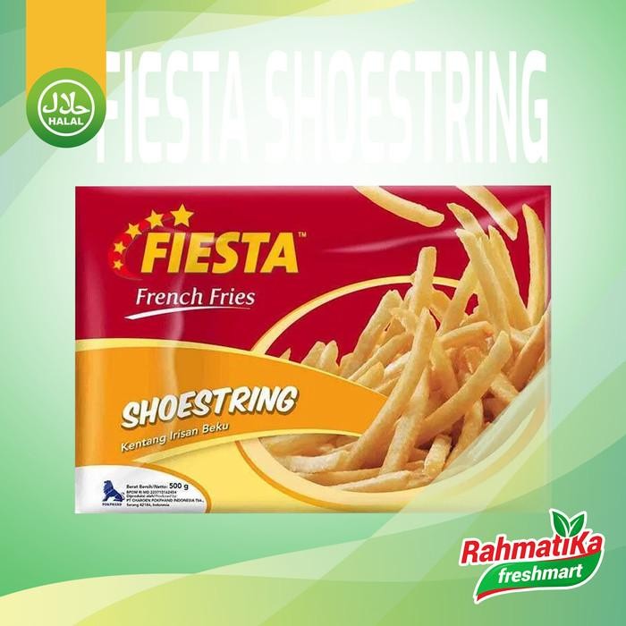

BnyKBonusBelidiMari- Fiesta Shoestring / Fiesta French Fries / Kentang Irisan Beku 500 gram