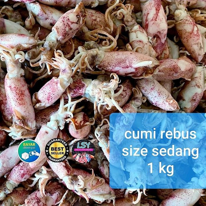 

PastiFreShNya- cumi asin rebus/ sotong rebus size sedang 1kg