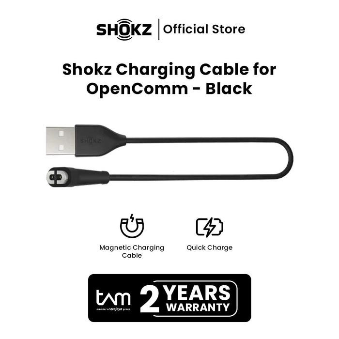 Shotix- Shokz Charging Cable Fo Opencomm - Black