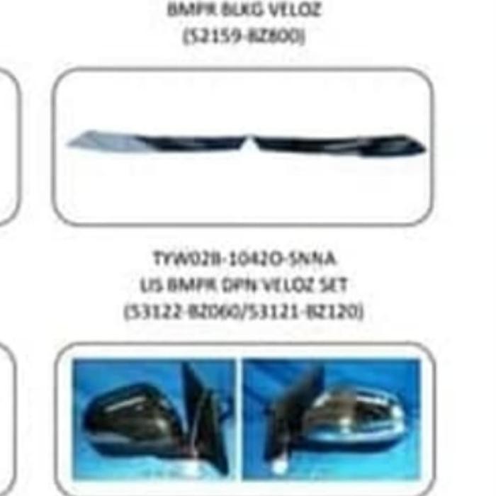 Grill Radiator Atas Bumper Bemper Avanza Veloz 2012-2015 Sblm Grandnew