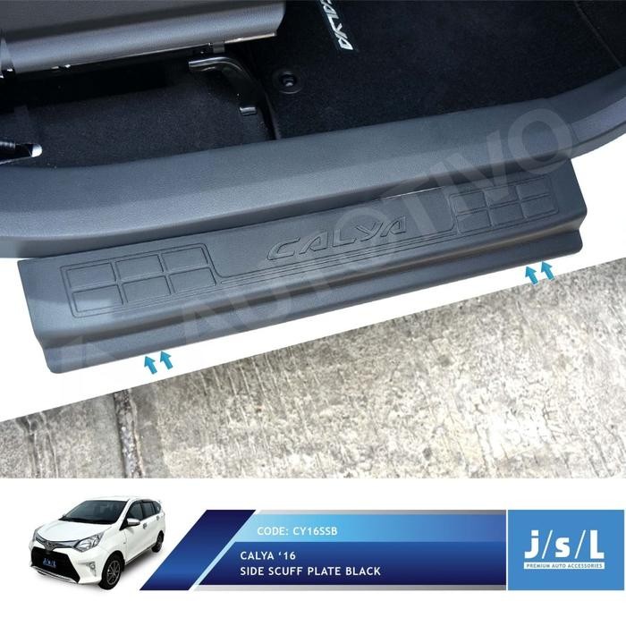 Murah.. Paket Calya Sillplate Samping Dan Sillplate Belakang Black