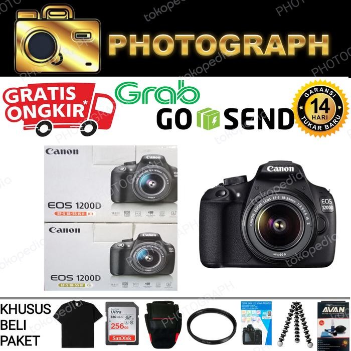 Cam- Canon Eos 1200D Kit 18-55 / Kamera Canon Eos 1200D / Kamera Dslr Canon