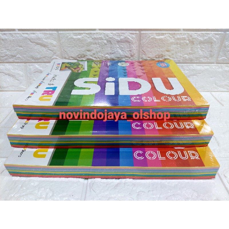 

HVS WARNA MIX 10 WARNA RAINBOW 80 GSM SIDU 250 LEMBAR TERMURAH