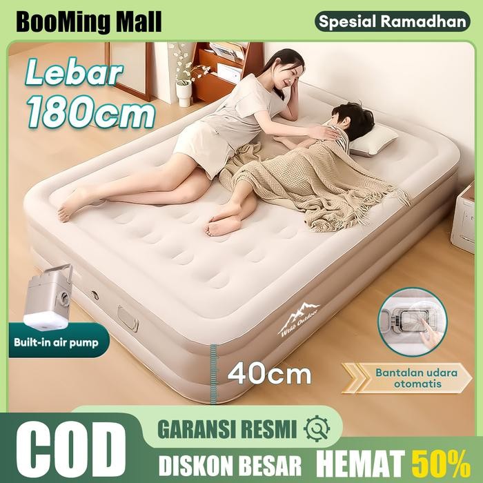 READY.. KASUR ANGIN POMPA OTOMATIS KASUR POMPA LIPAT KASUR TIUP QUEEN KASUR ANGIN CAMPING
