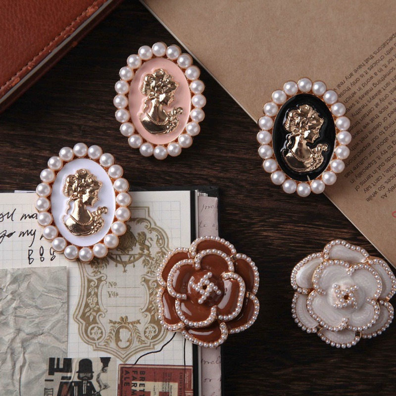 

Metal clip jepit besi notebook journal retro vintage gold penahan buku 5