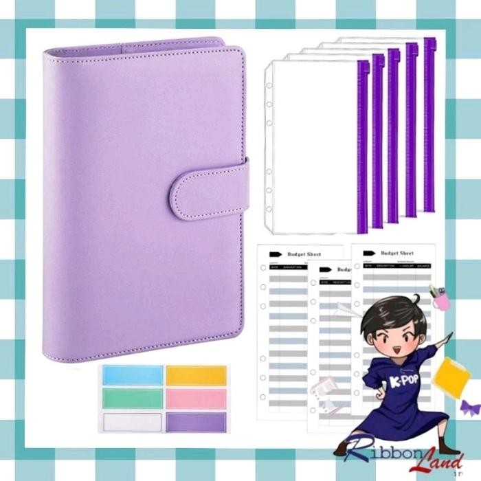 

SET LENGKAP Binder A6 - 6 Ring Budgeting Planner Nabung Value Pack Murah
