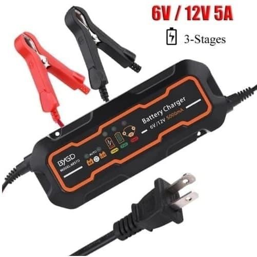 STOK READY. CHARGER AKI PORTABLE / CHARGER AKI MOBIL / CHARGER AKI MOTOR