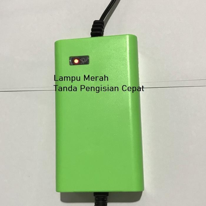 CUCI GUDANG.. CHARGER 6V 2A CHARGER AKI MOBIL MOTOR MAINAN ALAT CAS AKI 6 VOLT 2 AMP
