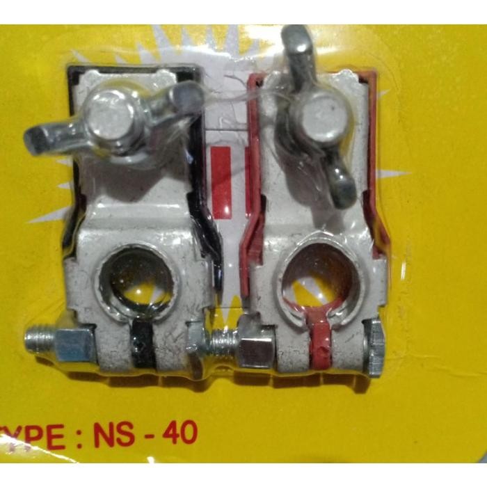 BARU.. TUTUP KEPALA AKI NS40 NS60 KEPALA AKI TERMINAL ACCU NS 40 NS 60 BAUT