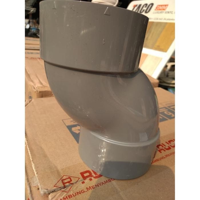 Paling Laris Knie Bentuk S 3 Inch Knee Sok Bengkok S Keni Socket Sambungan Paralon