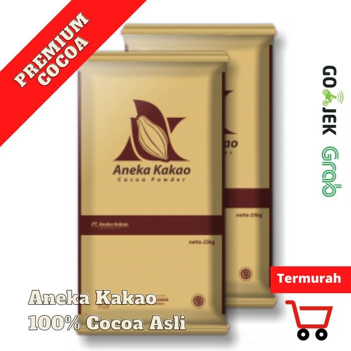 

ANEKA KAKAO COCOA POWDER AK 980 DARK COKLAT 1 KG / 500 G COKLAT BUBUK