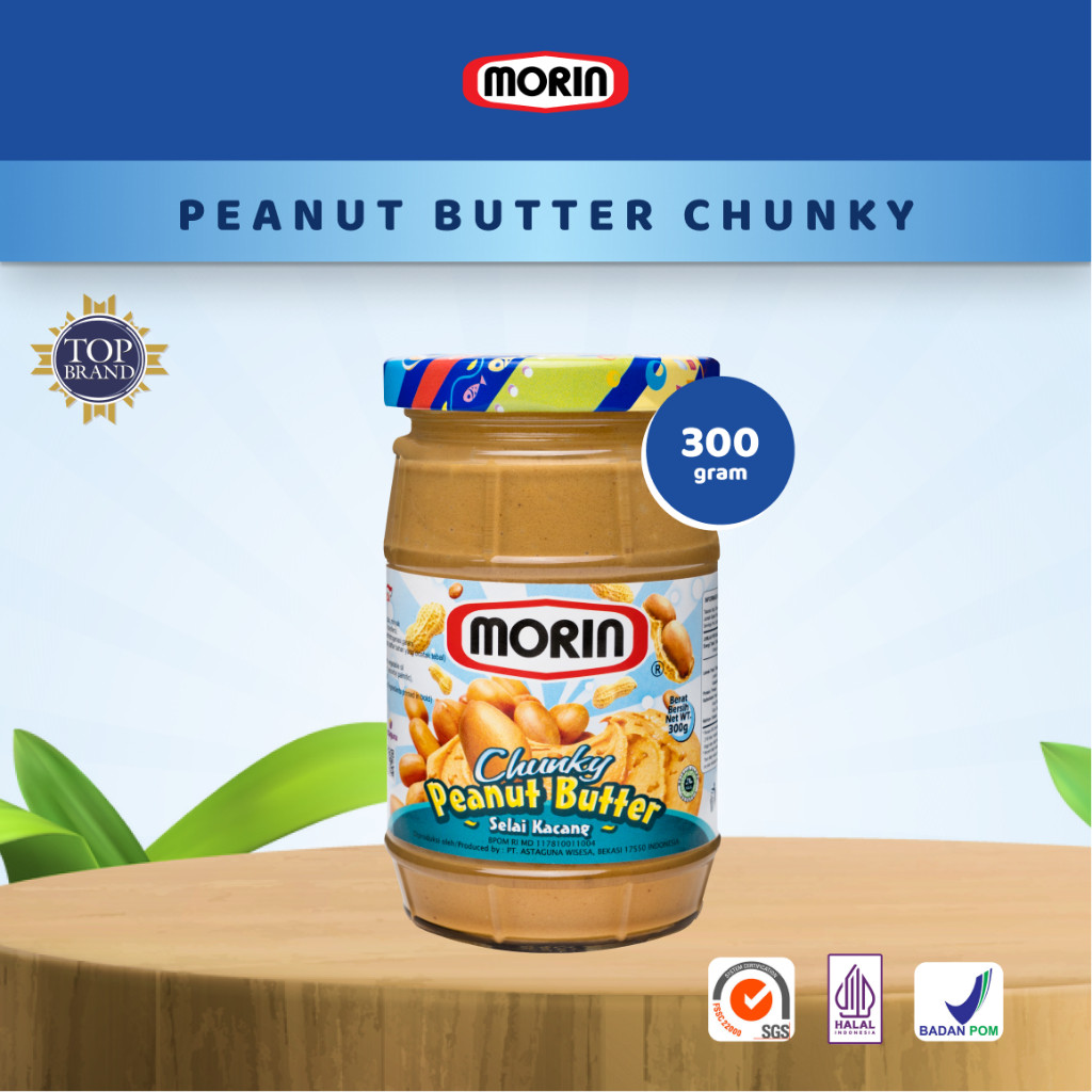 

Mn Peanut Butter Chunky 300 Gr - Selai Kacang