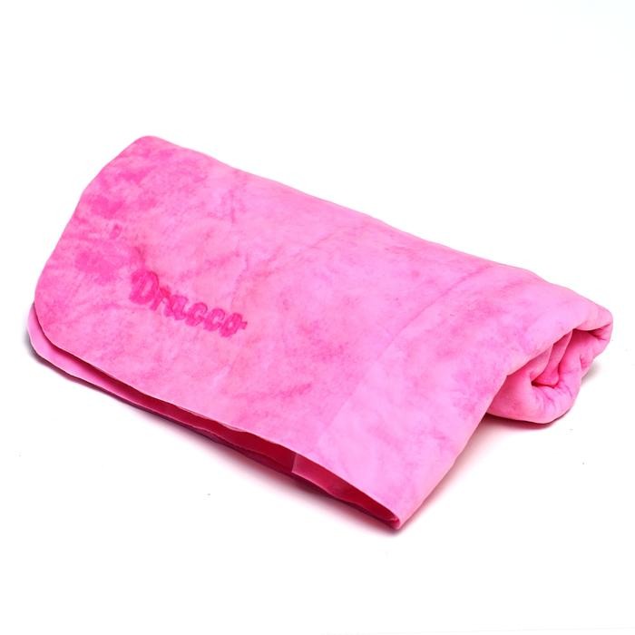 ASLI.. DRACCO LAP CHAMOIS KANEBO TEBAL AWET DAYA SERAP TINGGI FREE SELONGSONG SIMPAN-PINK