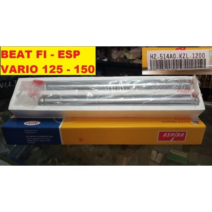 ASLI..! VARIO AS SHOCK DEPAN PIPA GARPU MOTOR VARIO 125 150 BEAT FI ESP ASPIRA