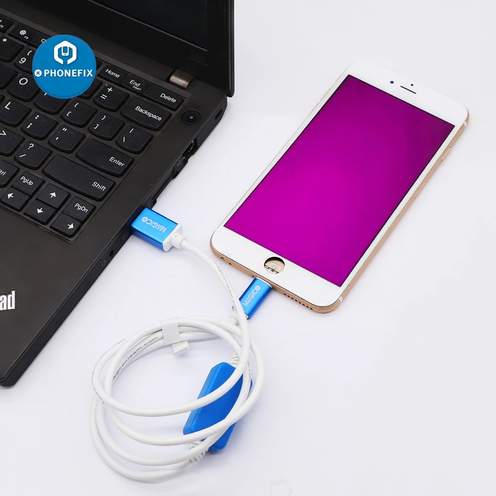 NEW MAGICO CFG DCSD CABLE ALEX FOR IPHONE 6S-X IPAD ENTER PURPLE SCREEN SERIAL PORT ENGINEERING