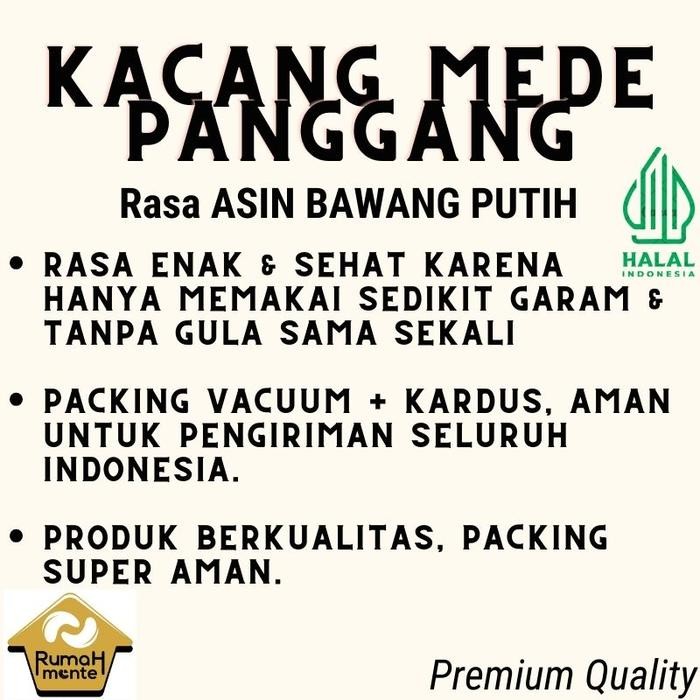 

[dch] - KACANG METE MEDE OVEN PANGGANG VARIAN ASIN GURIH