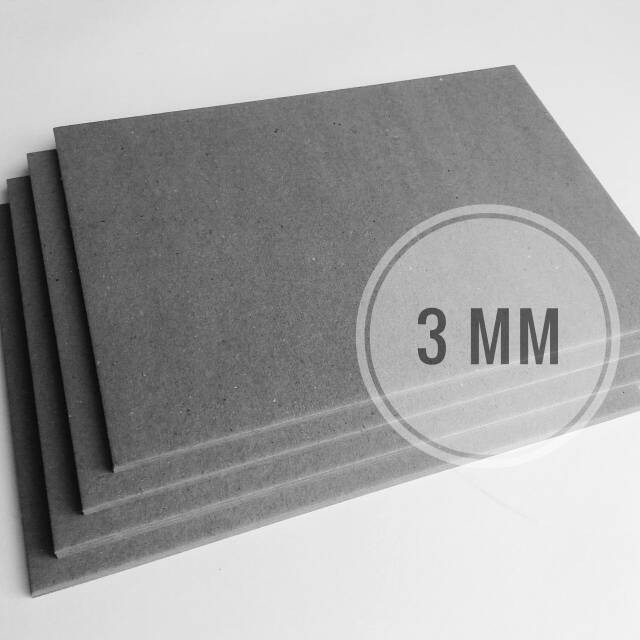 

( 5 Lembar ) Kertas Board No 20 / Karton 3 mm Uk Plano 65 cm X 75 cm