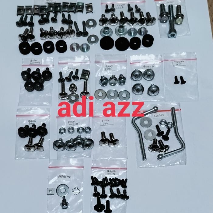 ORIGINAL.. BAUT FULL BODY SET SAYAP SPAKBOR BATOK SATRIA HIU LSCM