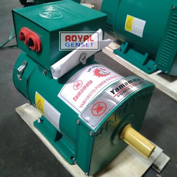 PREMIUM Dinamo Alternator Tembaga 1 Phase 3KW/5KW/7.5KW/10KW/15KW/20KW