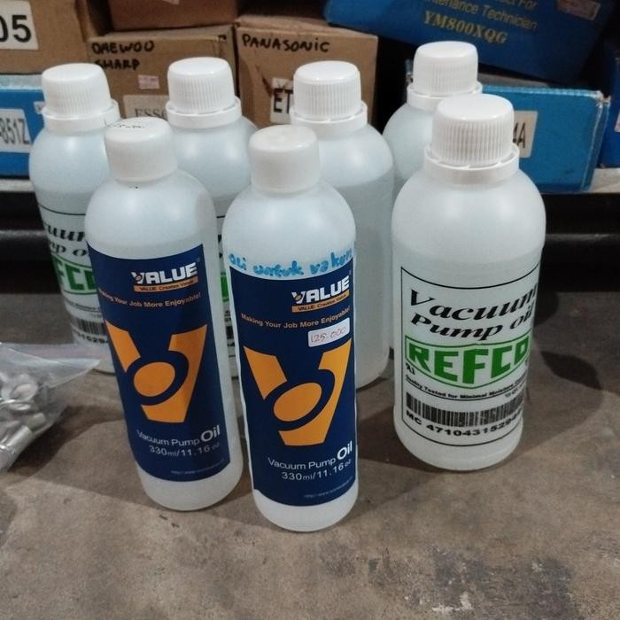 ~~~] oli oil vakum vacuum pump oil AC value refco tanaka dll