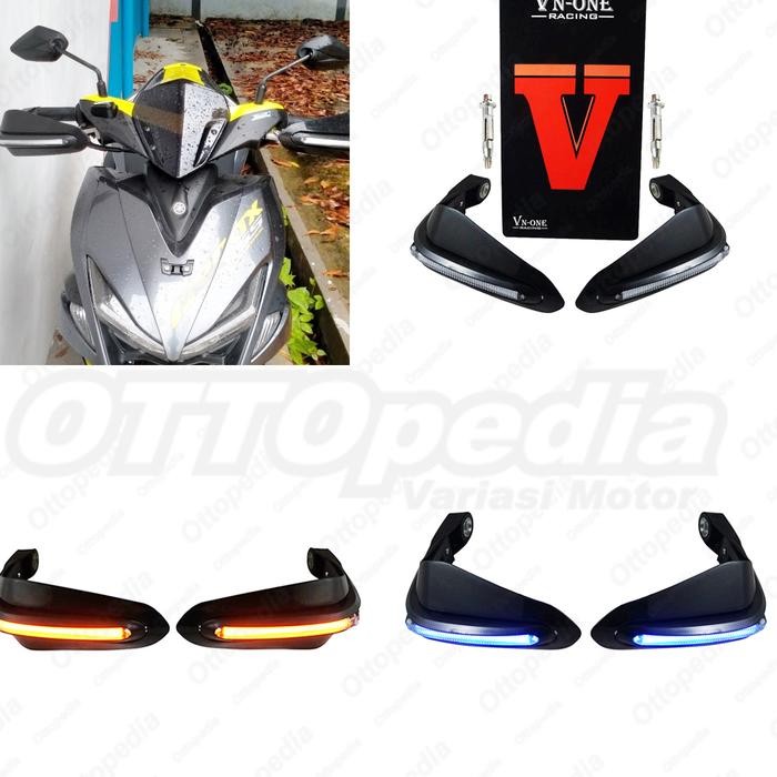 ] Handguard Hand Guard Pelindung Tangan Lampu Led Motor Byson X Ride