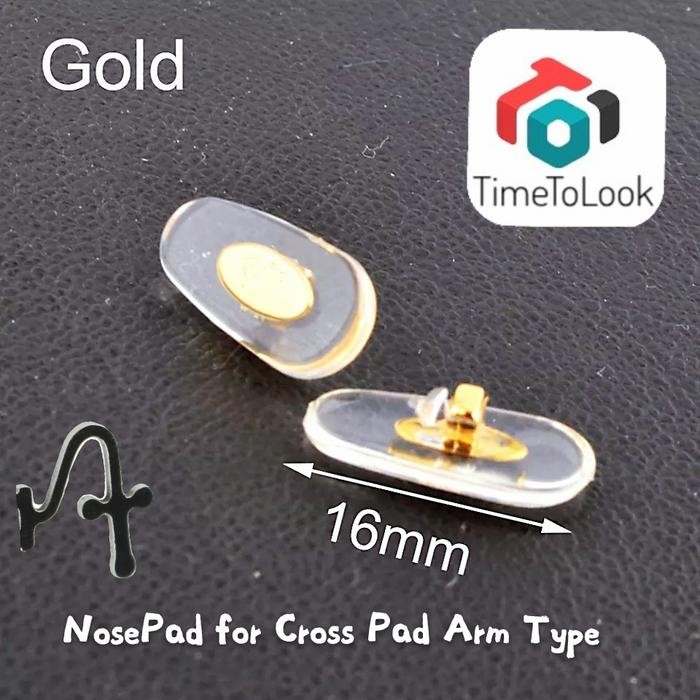 Thredz- Nose Pad Kacamata Rayban Support Type Pad Arm Cross Stick Banatalan Rb