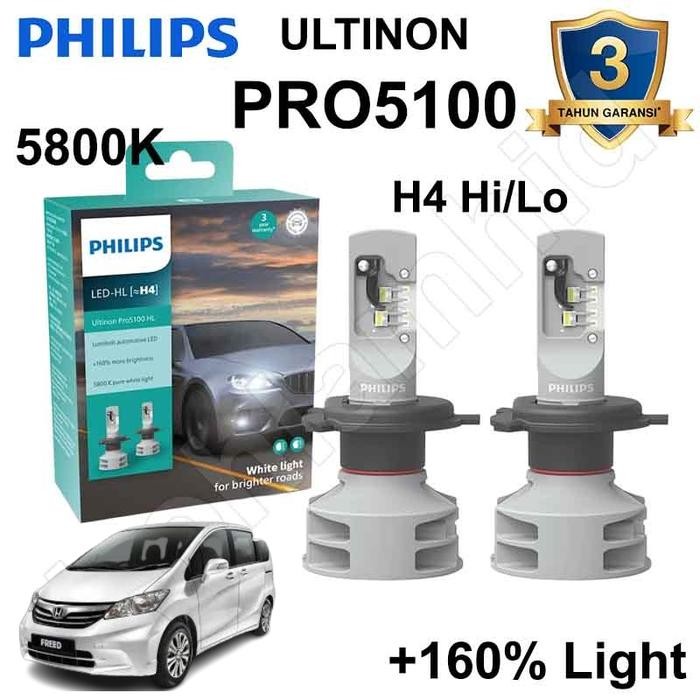 Lampu Led Freed Philips Ultinon Pro5100 5800K Bohlam Led Mobil