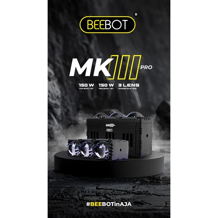 Beebot Mini Projie Mk3 Pro 150Watt - Mini Projie 3 Mata