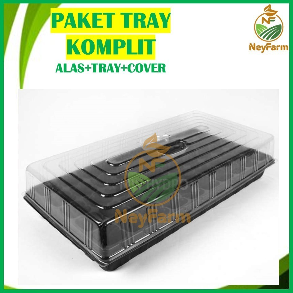 PAKET TRAY SEMAI ALAS TRAY COVER TUTUP TRAY SEMAI - TRAY SEMAI