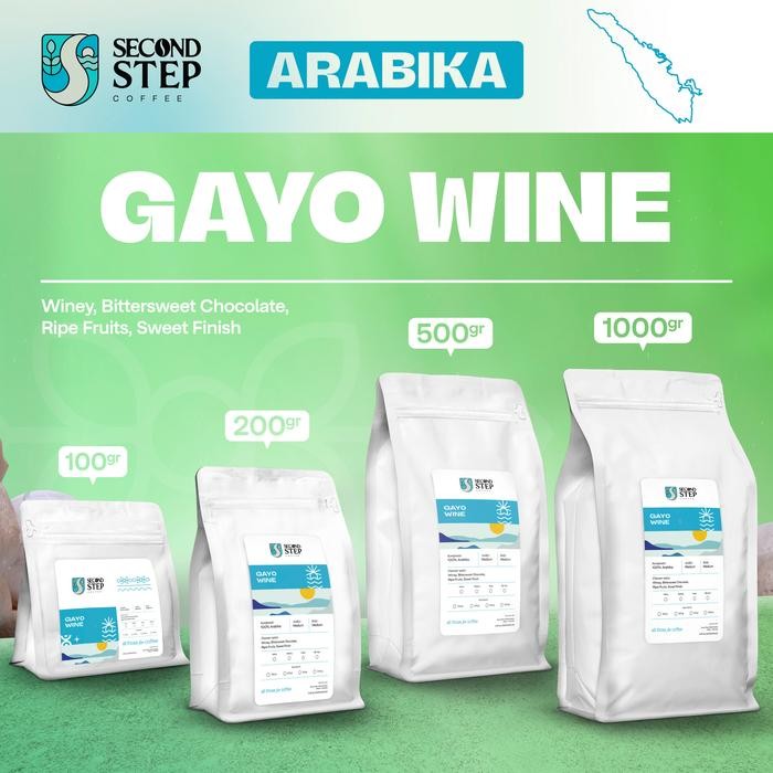 

Kopi Arabika Gayo Wine Arabica Specialty Coffee Bean Biji Bubuk Asli