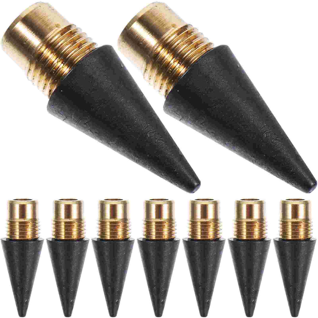 

30 Pcs Inkless Pencil Refill Heads Black Tips Everlasting For School Infinite Graphene Pencil